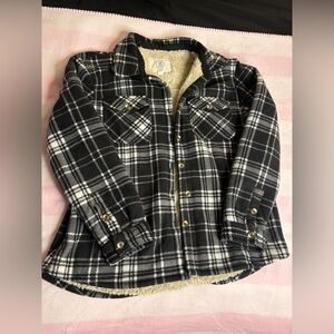 Fleece Flannel Jacket